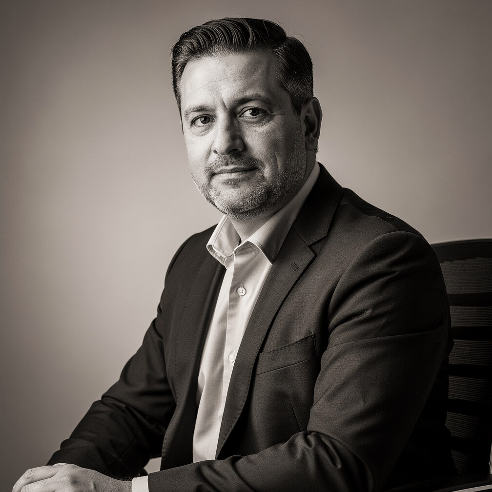 Portrait of a legal and investment advisor man